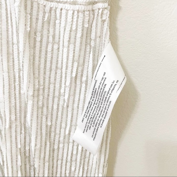 Mac Duggal White Maxi Dress - Picture 6 of 8